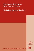 Cover-Bild zum Titel 'Frieden durch Recht?' von ''