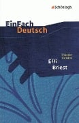 Effi Briest. EinFach Deutsch Textausgaben - Theodor Fontane, Stefan Volk