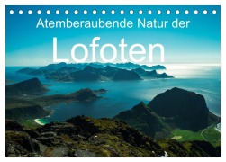 Cover-Bild zum Titel 'Atemberaubende Natur der Lofoten (Tischkalender 2026 DIN A5 quer), CALVENDO Monatskalender' von 'Luca Mann Photography'