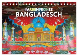 Cover-Bild zum Titel 'Farbenfrohes Bangladesch (Tischkalender 2026 DIN A5 quer), CALVENDO Monatskalender' von 'Gabriele Gerner'