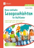 Cover-Bild zum Titel 'Ganz einfache Lesegeschichten für DaZ-Kinder' von 'Annette Weber'