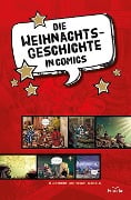 Cover-Bild zum Titel 'Die Weihnachtsgeschichte in Comics' von ''