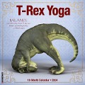 T-Rex Yoga 2024 12 X 12 Wall Calendar - Willow Creek Press