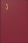 Cover-Bild zum Titel 'rido/idé 7011002296 | Taschenkalender Mod. partner/Industrie I 2026 | A7, Kunststoff, bordeaux' von ''