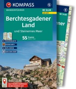 Cover-Bild zum Titel 'KOMPASS Wanderführer Berchtesgadener Land und Steinernes Meer, 55 Touren mit Extra-Tourenkarte' von 'Walter Theil'