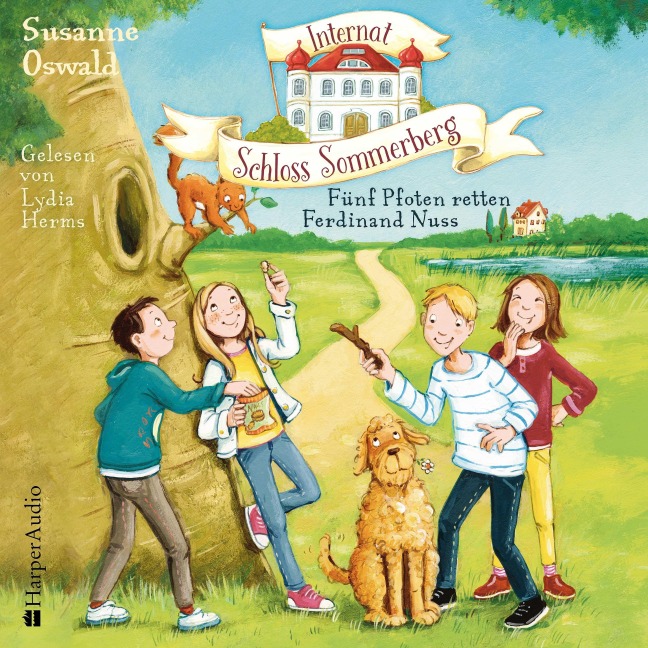 Internat Schloss Sommerberg - Fünf Pfoten retten Ferdinand Nuss (ungekürzt) - Susanne Oswald