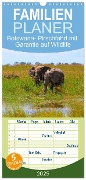 Familienplaner 2025 - Botswana- Pirschfahrt mit Garantie auf Wildlife mit 5 Spalten (Wandkalender, 21 x 45 cm) CALVENDO - Werner Altner