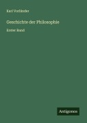 Cover-Bild zum Titel 'Geschichte der Philosophie' von 'Karl Vorländer'