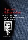 Cover-Bild zum Titel 'Gesammelte Werke Hugo von Hofmannsthals' von 'Hugo Von Hofmannsthal'