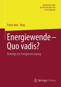 Cover-Bild zum Titel 'Energiewende - Quo vadis?' von ''