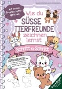 Cover-Bild zum Titel 'Wie du süße Tier-Freunde zeichnen lernst' von 'Birgit Bravo'