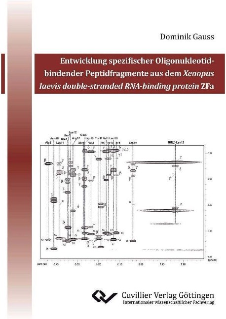 Entwicklung spezifischer Oligonukleotid-bindender Peptidfragmente aus dem Xenopus laevis double-stranded RNA-binding protein ZFa - 