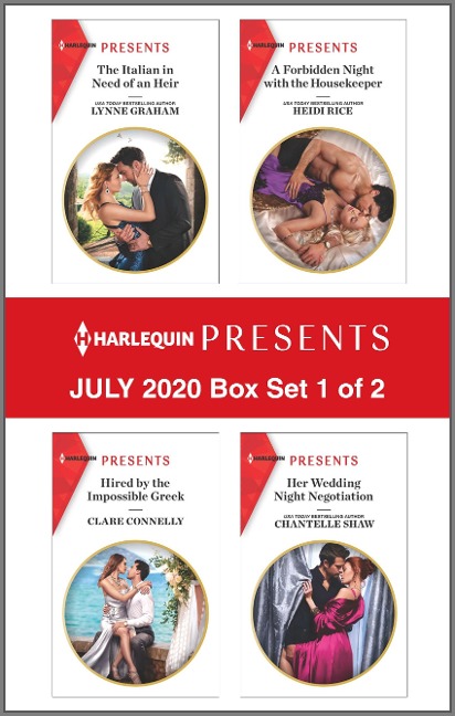 Harlequin Presents - July 2020 - Box Set 1 of 2 - Lynne Graham, Clare Connelly, Heidi Rice, Chantelle Shaw