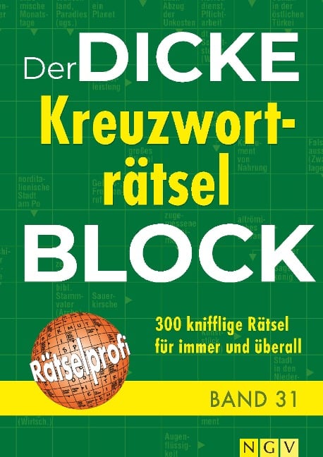 Der dicke Kreuzworträtsel-Block Band 31 - 