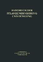 Pflanzenernährung - D. I. Arnon, F. Grossmann, F. Heilinger, G. P. Hill, J. Jung