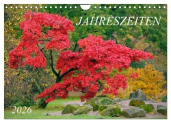 Cover-Bild zum Titel 'Jahreszeiten / 2026 (Wandkalender 2026 DIN A4 quer), CALVENDO Monatskalender' von 'Nonstopfoto Nonstopfoto'