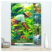 Cover-Bild zum Titel 'Gärtner - Mein Traumberuf (hochwertiger Premium Wandkalender 2026 DIN A2 hoch), Kunstdruck in Hochglanz' von 'Dirk Meutzner'