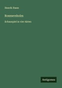 Cover-Bild zum Titel 'Rosmersholm' von 'Henrik Ibsen'