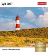 Cover-Bild zum Titel 'Sylt Sehnsuchtskalender 2027 - Wochenkalender mit 53 Postkarten' von ''