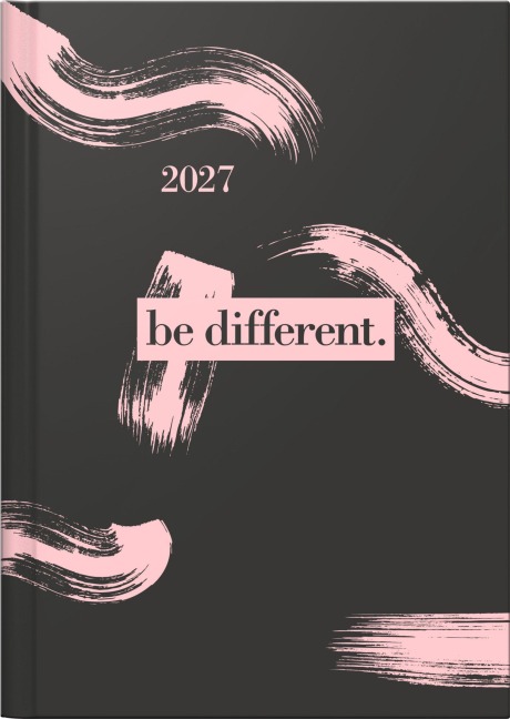 rido/idé 7018307027 Taschenkalender Mod. Technik III 2027 "be different" A6, Papier - 