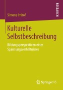 Cover-Bild zum Titel 'Kulturelle Selbstbeschreibung' von 'Simone Imhof'