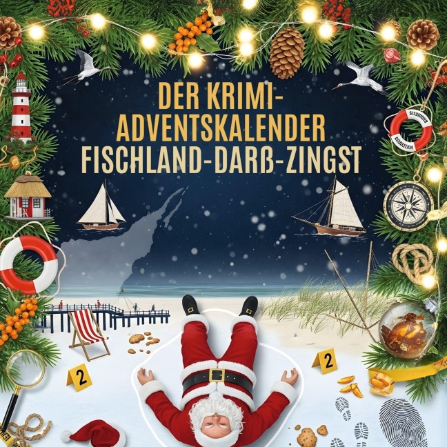 Der Krimi-Adventskalender Fischland-Darß-Zingst - Leah Lange