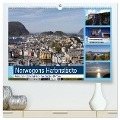 Norwegens Hafenstädte - Alesund - Honningsvag - Geiranger - Bergen (hochwertiger Premium Wandkalender 2024 DIN A2 quer), Kunstdruck in Hochglanz - Frank Gayde