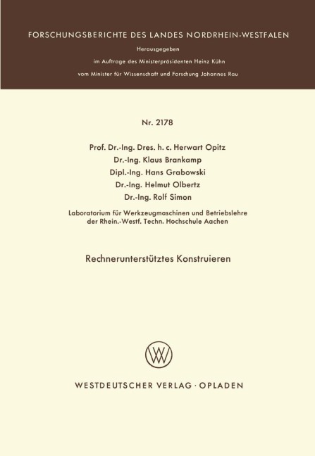 Rechnerunterstütztes Konstruieren - 