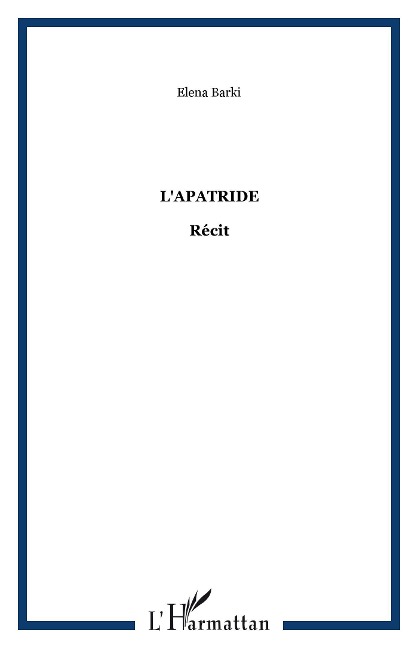 L'apatride - Elena Barki