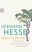 Cover-Bild zum Titel 'Leben ist Werden' von 'Hermann Hesse'