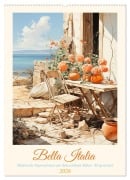 Cover-Bild zum Titel 'Bella Italia (Wandkalender 2026 DIN A2 hoch), CALVENDO Monatskalender' von 'Cathrin Illgen'