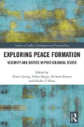 Cover-Bild zum Titel 'Exploring Peace Formation' von ''