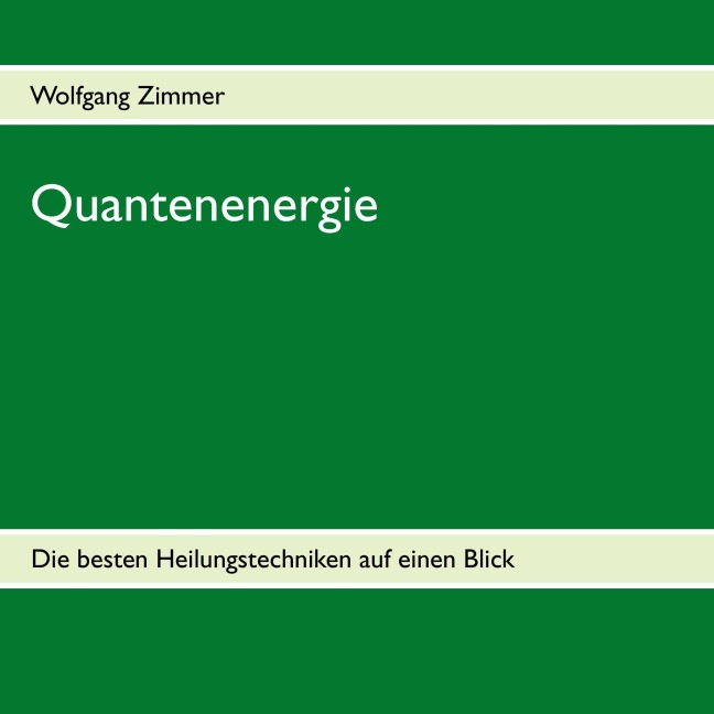 Quantenenergie - Wolfgang Zimmer