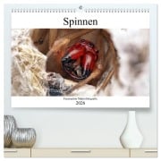 Cover-Bild zum Titel 'Faszination Makrofotografie: Spinnen (hochwertiger Premium Wandkalender 2026 DIN A2 quer), Kunstdruck in Hochglanz' von 'Alexander Mett Photography'