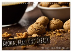 Kuchen, Kekse und Gebäck - süß und lecker durch das Jahr (Wandkalender 2026 DIN A4 quer), CALVENDO Monatskalender - Martin Rettenberger