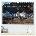 Buddhistische Chörten im Himalaya (hochwertiger Premium Wandkalender 2025 DIN A2 quer), Kunstdruck in Hochglanz - Jens König