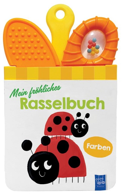 Mein fröhliches Rasselbuch - Farben - 