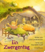 Cover-Bild zum Titel 'Ein Zwergentag' von 'Ute Gerstenmaier, Marianne Garff'