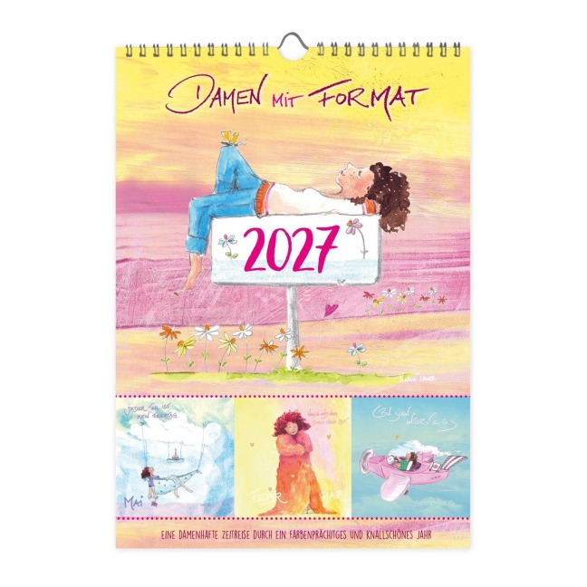 Monatsplaner Damen mit Format 2027 - Karin Tauer