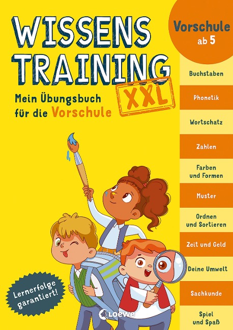 Wissenstraining XXL - Mein Übungsbuch für die Vorschule - Lisa Trumbauer