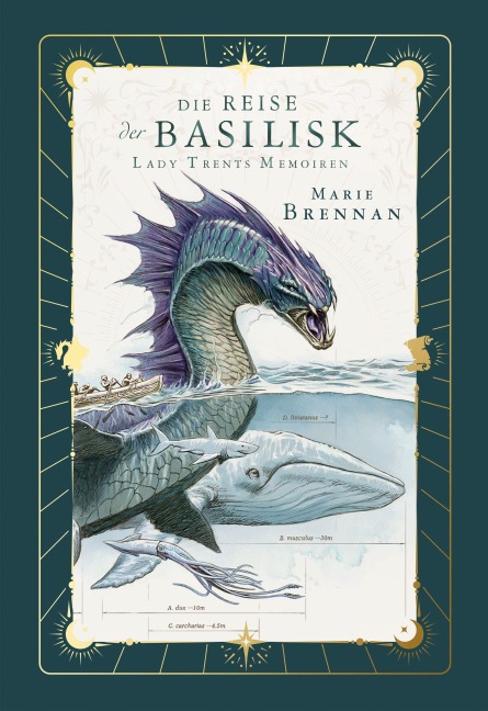 Lady Trents Memoiren 3: Die Reise der Basilisk | mit gestaltetem Farbschnitt - Marie Brennan