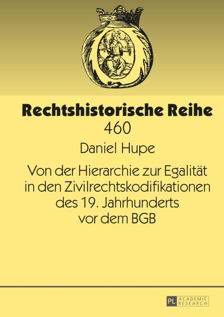 Von der Hierarchie zur Egalität in den Zivilrechtskodifikationen des 19. Jahrhunderts vor dem BGB - Daniel Hupe