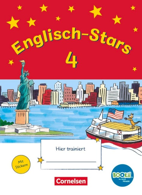 Englisch-Stars - BOOKii-Ausgabe - 4. Schuljahr. Übungsheft mit Lösungen - Barbara Gleich, Britta Schöpe, Irene Reindl, Katrin Schmidt