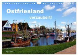 Cover-Bild zum Titel 'Ostfriesland verzaubert! (Wandkalender 2026 DIN A4 quer), CALVENDO Monatskalender' von 'Anja Sucker'