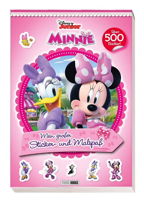 Disney Minnie: Mein großer Sticker- und Malspaß - 