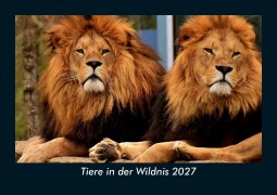 Cover-Bild zum Titel 'Tiere in der Wildnis 2027 Fotokalender DIN A5' von 'Tobias Schmitt, Kevin Heber'