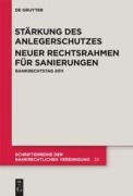 Cover-Bild zum Titel 'Stärkung des Anlegerschutzes. Neuer Rechtsrahmen für Sanierungen.' von 'Andreas Früh, Nils Philipp, Thomas Paul'