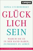 Cover-Bild zum Titel 'Glücklich sein' von 'Sonja Lyubomirsky'