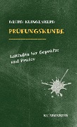 Cover-Bild zum Titel 'Prüfungskunde' von 'Georg Klingenberg'