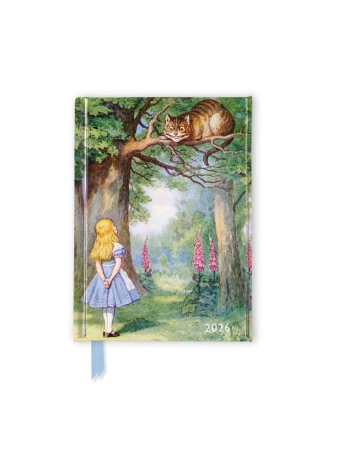 John Tenniel - Alice im Wunderland - Alice und die Grinsekatze - Taschenkalender 2026 - Tree Flame